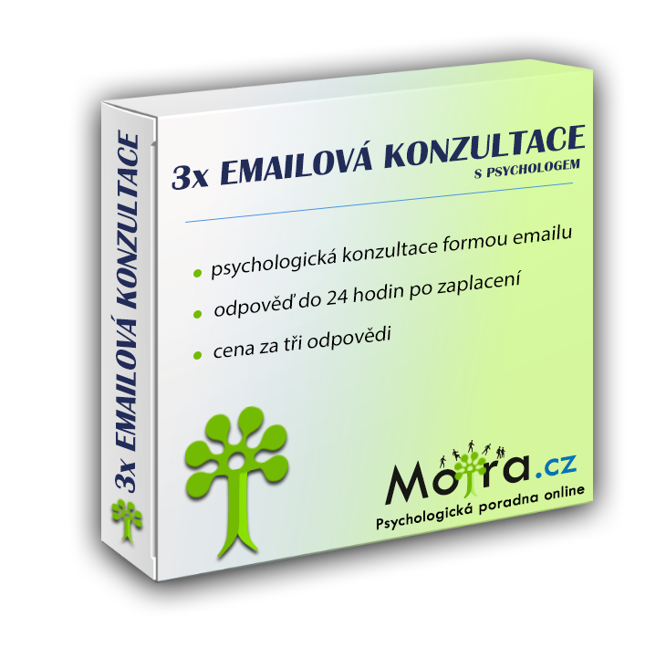 3x Emailová konzultace s psychologem
